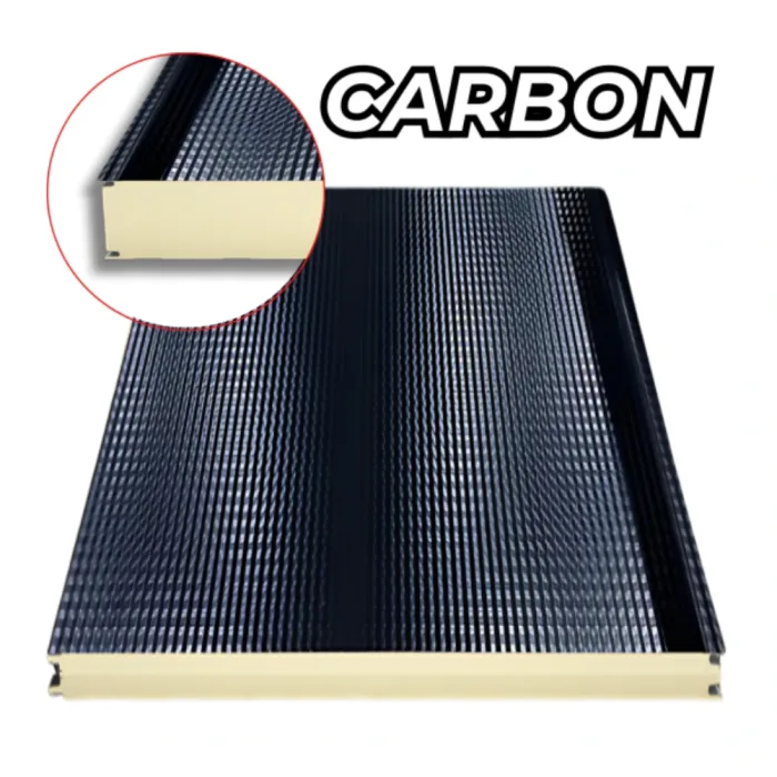 Płyta Warstwowa PIR CARBON 40mm ściana