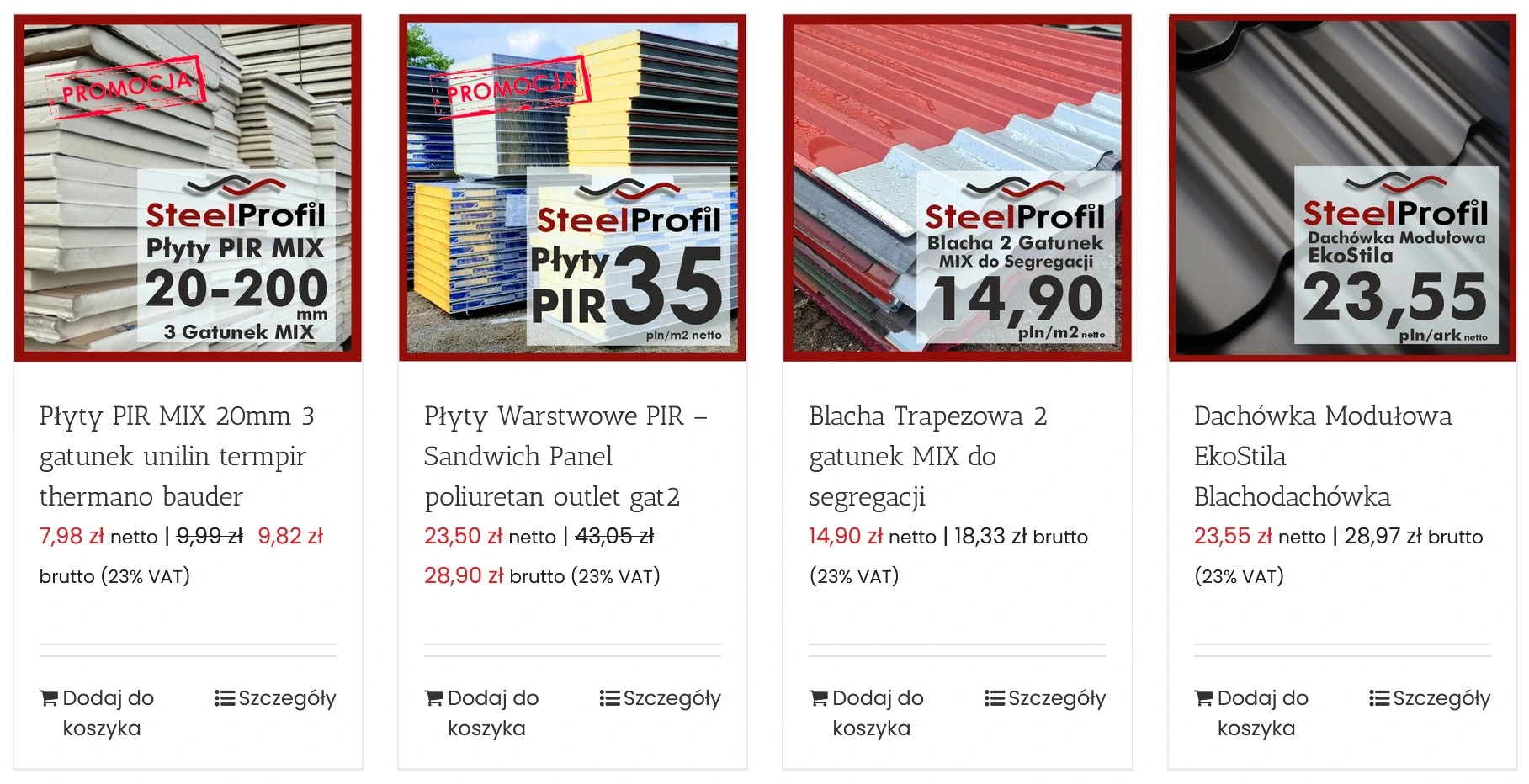 Promocja-płyty-warstwowe-pir-tanie-blachy-OUTLET-2-gatunek