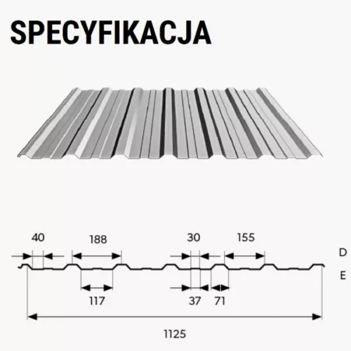 Blachy trapezowe — Ecoprofil
