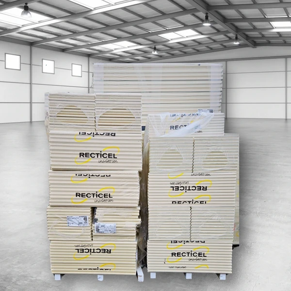 Płyta PIR — Recticel EuroWall 80mm poliuretan 8cm 1200x600 mm