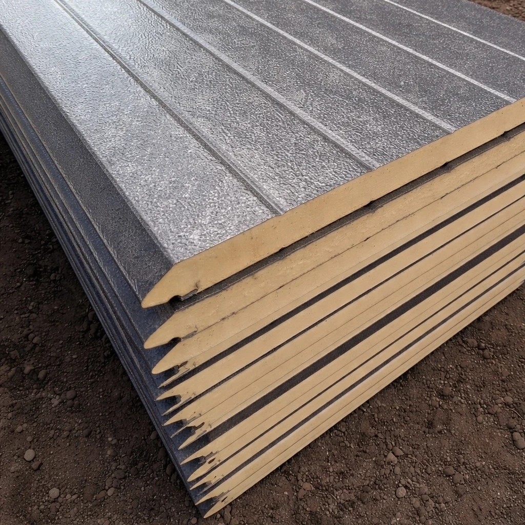 Płyta warstwowa — - Panel Bramowy 40mm poliuretan 2 gatunek