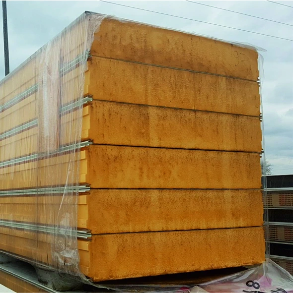 Płyta warstwowa — 200 mm PIR poliuretanowa 20 cm Chłodnicza 2 gatunek