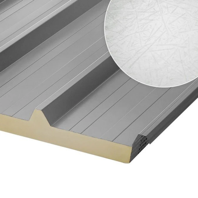 Płyta warstwowa — Dachowa 40mm PIR AGRO Fiberglass